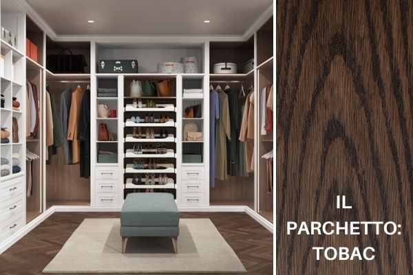 Pisos de madera para tu vestidor